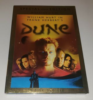 Dune Special Edition Directors Cut (dvd,  2000 3 - Disc) Tv Mini - Series Rare Oop