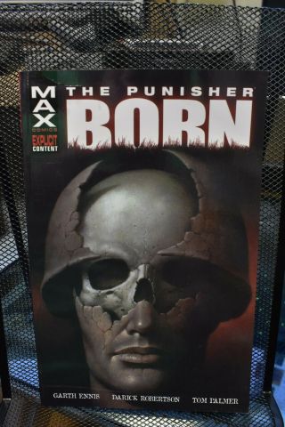 The Punisher Born Complete Marvel Max Tpb By Garth Ennis Rare Oop Frank Castle