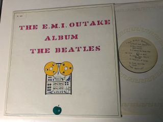 The Beatles Lp The E.  M.  I.  Outtake Album Rare