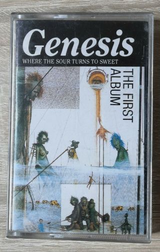 Genesis ‎rare French Tape Where The Sour Turns To Sweet K7 Cassette