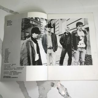 The Smiths Meat Is Murder Tour Program Morrissey 1985 Cure PIL Rare 3