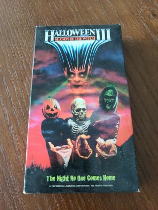Halloween Iii Season Of The Witch Rare Horror Vhs Goodtimes 1996