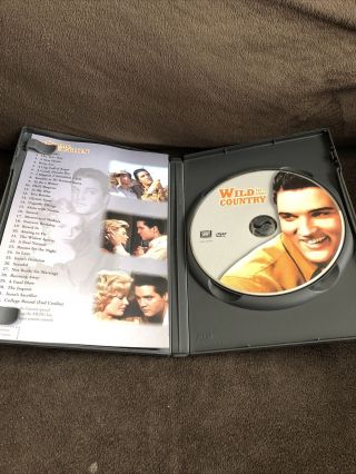 Wild in the Country (DVD) Elvis Presley Region 1 RARE 3