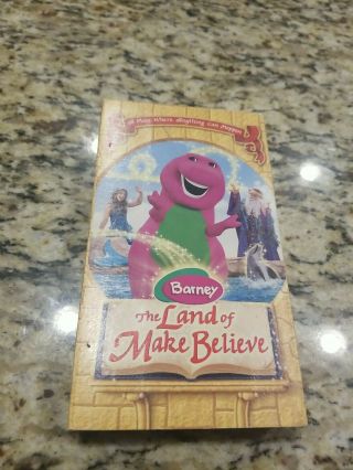 Barney The Land Of Make Believe Vhs Video Tape 2005 Rare