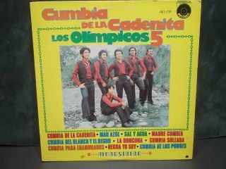 Los Olimpicos 5 Cumbia De La Cadenita Rare Lp 1979 Arriba Aes 019 Usa