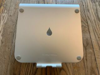 Laptop Stands,  Rain Design Mstand,  Silver,  Rare Stylish Round Anti - Slip