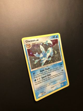 Glaceon 5/100 Majestic Dawn Holo Rare Pokemon Card - MP - LP 3