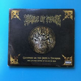 Cradle Of Filth - Godspeed On The Devil’s Thunder - Rare Cd X 2 Digipack