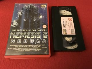 Nemesis 2 Nebula Very Rare Big Box Ex Rental Vhs Video Postage