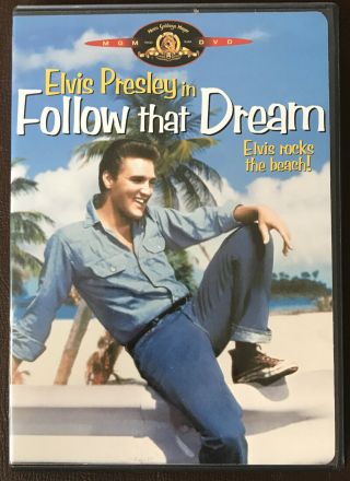 Follow That Dream 1961 (dvd 2004) Elvis Presley,  Arthur O’connell,  Rare