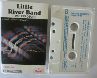 Little River Band Time Exposure Rare Australian Release Cassette Tape