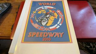 World Of Speedway 2010 - - - Review Book - - - Very Rare