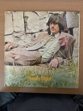 Rare James Taylor Debut Lp Uk 1st Press Vinyl Lp Apple A1/b1 The Beatles
