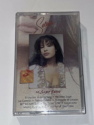 Selena Latin Classics Rare Cassette Tape 12 Exitos