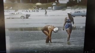 Rare Vintage 8mm Home Movie Film Florida Beach Ocean Pool Vacation Trip Fla W71