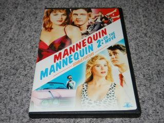 Mannequin 1 & 2 Rare Oop Double Feature Dvd Andrew Mccarthy Kim Cattrall 1980s