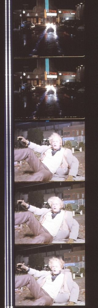 Back To The Future 2 35mm Film Cell Strip Very Rare J152