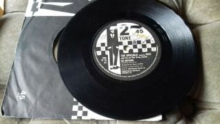 The Specials Do Noting / Maggies Farm 7 " Vinyl Record Single Vg Rare Paper Label