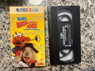 Elmo In Basil Hears A Noise: A Musical Adventure (pbs Kids Edition) Vhs Tape