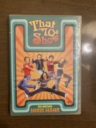 That 70s Show - Season 8 (dvd,  2008,  4 - Disc Set) Rare