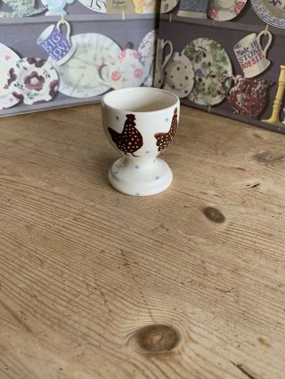 Emma Bridgewater Speckled Hen Egg Cup Very Rare To Find