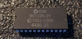 Csg 901225 - 01 Character Rom Chip,  Ic For Commodore 64,  And.  Rare