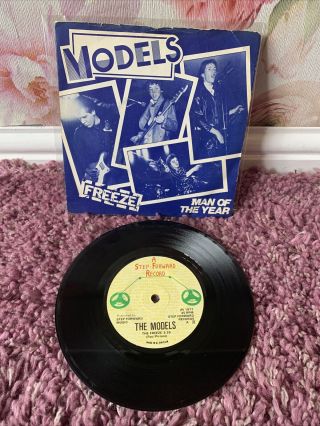 Punk Rare Models - Freeze/man Of The Year - 1977 - With Pic Sleeve