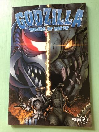Godzilla: Rulers Of Earth Volume 2 By Chris Mowry Rare Idw Godzilla,  Varan,  Orga