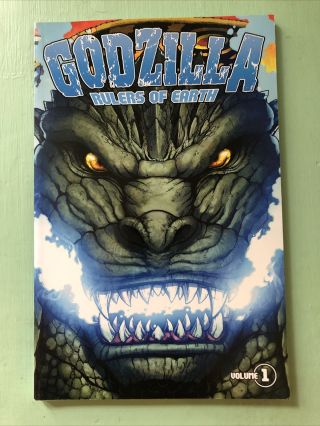 Godzilla Rulers Of Earth Vol 1 Tpb Graphic Novel Idw Comics Rare Kaiju