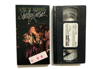 Shirley Caesar Live In Memphis (vhs,  1988) Gospel Hold My Mule Rare Oop