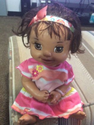 Rare African Baby Alive Doll InterActive Learn To Potty. 2
