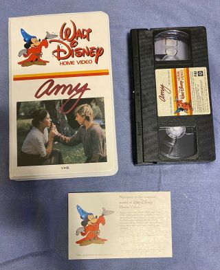 Amy Walt Disney Home Video 39vs Rare Vhs Release 1981
