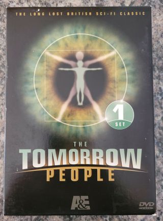 The Tomorrow People Set 1 The Long Lost British Sci - Fi Classic Rare 4 Dvd Set