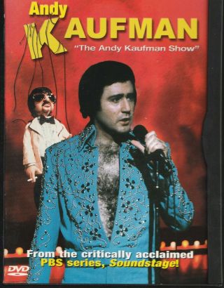 Andy Kaufman: The Andy Kaufman Show Dvd 2000 Pbs Series Soundstage Rhino Rare