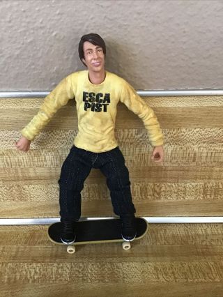 Rare Sean Malto Street League Skateboarding Figure Yellow Shirt