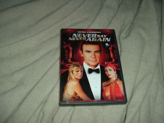 Never Say Never Again (dvd,  2000) Sean Connery 1983 Rare Oop