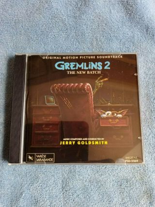 Gremlins 2 The Batch - Ost Cd - Jerry Goldsmith - 1990 Varese Sarabande Rare