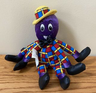 Henry The Octopus Plush Stuffed Animal Toy The Wiggles Spin Master 2003 Rare 8”