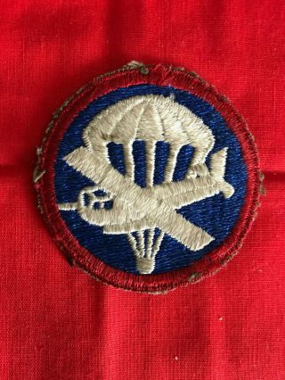 Rare " Vintage " Military Patch Airborne World War Ii Collectible