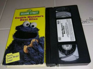 Vhs Sesame Street Cookie Monster 