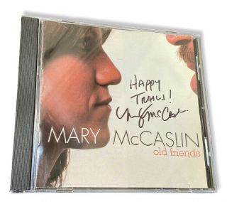 Mary Mccaslin Old Friends Cd Rare Autographed Signed By Mary 1996