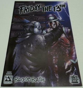 Friday The 13th Bloodbath 1 Rare Gore Cover Edition (avatar Press 2005) (fn)
