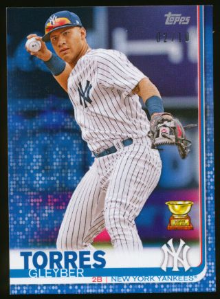 2019 Topps Mini On Demand Blue Parallel Sp Rare Pick Your Card Rare /10