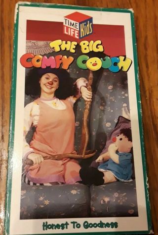 Htf The Big Comfy Couch Honest To Goodness Vhs Tape Loonette Molly Vtg Vgc Rare