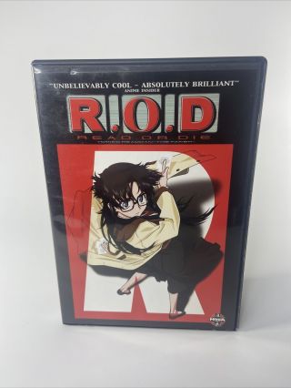 R.  O.  D.  Read Or Die Dvd (2003) Manga Anime Series - Masunari Show Movie Rare