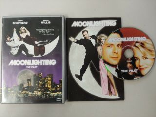 Moonlighting: The Pilot (dvd,  2000) Bruce Willis Cybill Shepherd Classic Rare