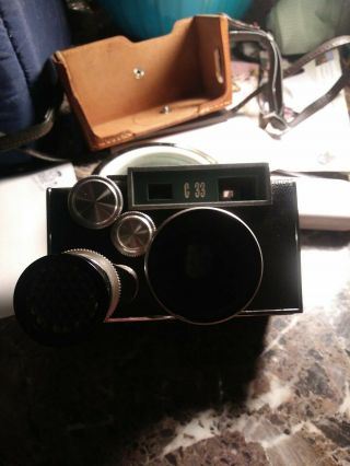 Vintage Argus C33 35mm Film Camera As Found From Estate Retro Rare