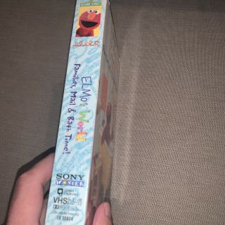 Elmo ' s World Families,  Mail & Bath Time VHS Video Tape Sesame Street RARE 3