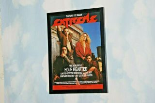 Extreme Framed A4 `hole Hearted` Rare 1991 Single Band Promo Poster