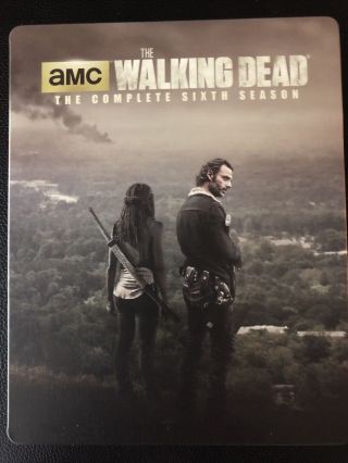 The Walking Dead: The Complete Sixth Season (blu - Ray) Rare Steelbook